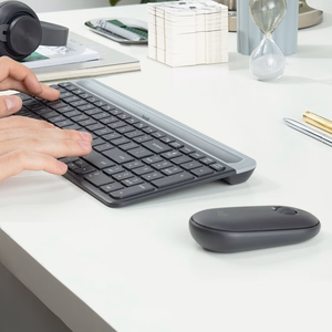 Logitech Slim bezvadu komplekts MK470