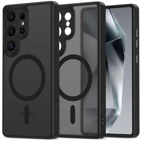 Tech-Protect MagCam Magnētiskais viedtālruņa apvalks Samsung Galaxy S25 Ultra - Melns