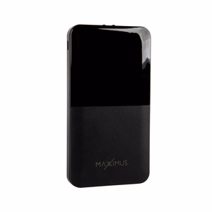 Внешний аккумулятор MX ROTH 10 000 mAh, 2xUSB, 10W Li-Po, черный, + кабель microUSB