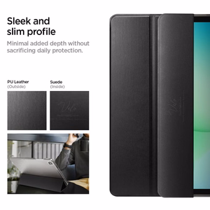 Spigen Smart Fold korpuss Samsung Galaxy Tab A9+ / A11+ - Melns
