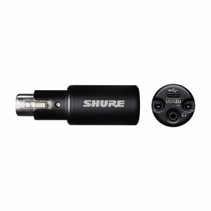 Shure MVX2U Gen 2 – digitālā audio saskarne