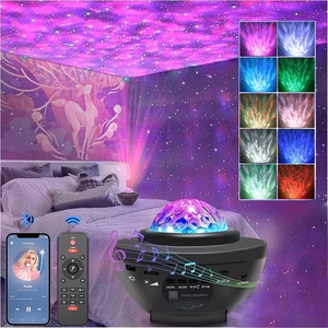 LED zvaigžņu projektors Reach Starry Bowl melns