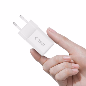 Tech-Protect NCM33W 2 portu PD33W/QC3.0 sienas lādētājs - balts