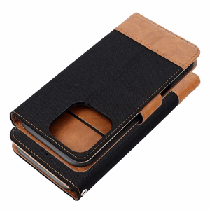 Flip case for iPhone 17 AIR Jeans Book black