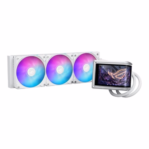Asus ROG RYUO IV 360 ARGB - visintegrētais ūdens dzesētājs, 12 cm (balts)