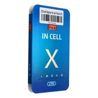 LCD ekrāns iPhone X ar digitizeru melns