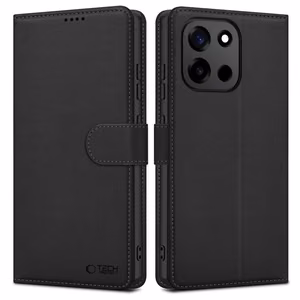 Tech-Protect Wallet grāmatiņas tipa maciņš OnePlus Nord 6 – melns