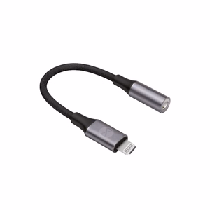 Forever аудио адаптер AJL-01 jack 3,5 mm - Lightning черный