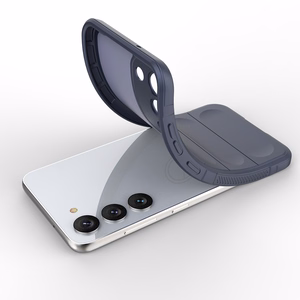 Magic Shield viedtālruņa apvalks Samsung Galaxy S23+ elastīgs bruņots pārsegs sarkans