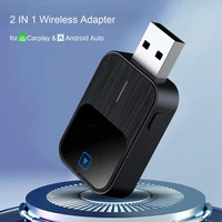 Bezvadu CarPlay/Android Auto adapteris Reach K2 melns