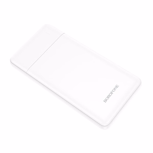 Borofone Внешний аккумулятор 10000mAh BJ88 Clever - 2xUSB - белый