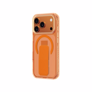 Чехол AmazingThing Titan Pro с держателем для iPhone 17 Pro Max, совместим с MagSafe — оранжевый