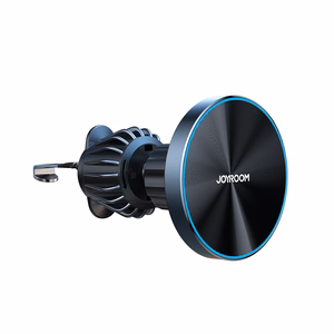 Joyroom magnētiskais automašīnas turētājs 15W bezvadu lādētājs gaisa ventilācijai - melns (JR-ZS240 Pro)