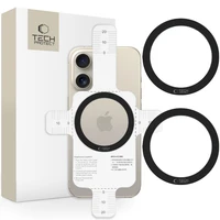 Tech-Protect MMP-110 2in1 MagSafe gredzens - melns / melns