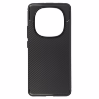 Tel Protect Carbon Elite viedtālruņa apvalks Xiaomi Redmi Note 14 Pro 5G melns