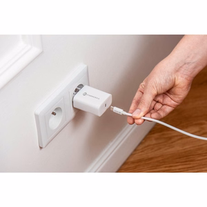 Зарядное устройство Forcell F-Energy USB C QC4.0 PD 3A 20W + кабель USB C - Lightning TFK-TC-20WPD белое
