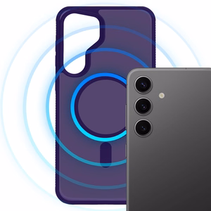 3mk Smoke MagCase for Samsung Galaxy S24 - purple