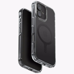 Uniq LifePro Xtreme Magclick viedtālruņa apvalks ar iebūvētu uzlādi iPhone 17 - melns