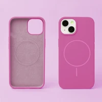 Silikona Thin Mag maciņš for iPhone 13 6,1" fuschia