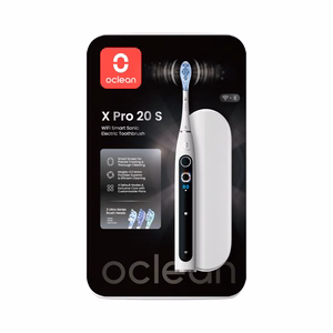 Oclean X Pro 20 S elektriskā zobu birste, balta