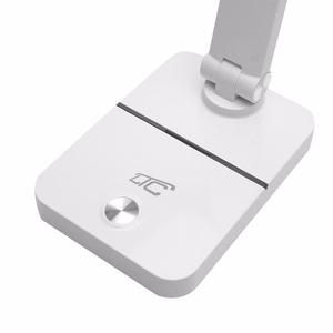 LED galda lampa 3W, 3000/4500/6000K, regulējama, 1200mAh, balta, LTC