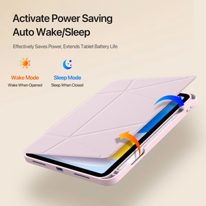 Futrālis Dux Ducis Vers Apple iPad 10.9 2022/iPad 11 2025 rozā krāsā