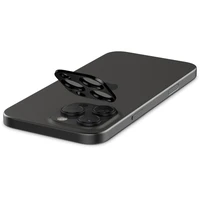 Spigen Optik.tR Aizsargstikls kamerai iPhone 14 Pro / Pro Max / 15 Pro / Pro Max / 16 Pro / Pro Max - Melns 2 gab.