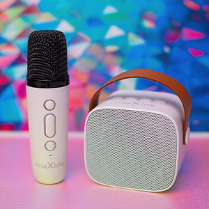 Maxlife Bluetooth karaoke skaļrunis MXKS-100 balts