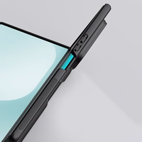 Nillkin Super Frosted Shield Fold Magnētiskais viedtālruņa apvalks priekš Samsung Galaxy Z Fold 7, saderīgs ar MagSafe - melns