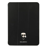 Karl Lagerfeld Saffiano Ikonic Karl apvalks iPad 12.9" Pro 2021 - Melns