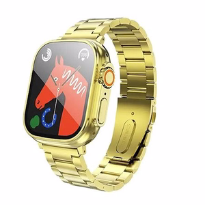 Smartwatch Hoco 1,96" TFT with call function Y12 Ultra titanium gold [EOL]