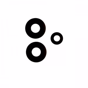 Rear Camera Lens Saderīgs ar Xiaomi Redmi Note 12 5G rear camera lens (3pcs)