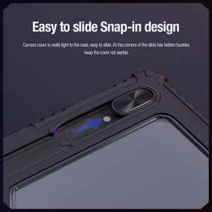 Nillkin Bumper Leather Case Pro чехол для Samsung Galaxy Tab S9+ - чёрный