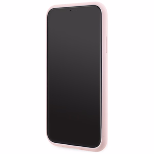 Karl Lagerfeld silikona Karl&Choupette Magnētiskais viedtālruņa apvalks iPhone 11 - rozā