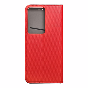 Viedais grāmatas tipa apvalks OPPO A5 4G / A5 5G sarkans