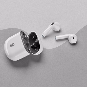 Cellularline Style Color Bluetooth 5.3 TWS bezvadu austiņas ar uzlādes futrāli, baltas