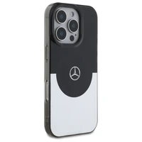 Mercedes Divu slāņu BiColor MagSafe korpuss viedtālrunim iPhone 16 Pro - sudrabots (m)
