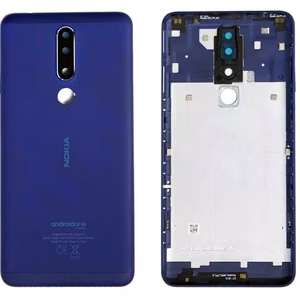 Задняя крышка Nokia 3.1 Plus синяя Оригинал (б/у Grade C)