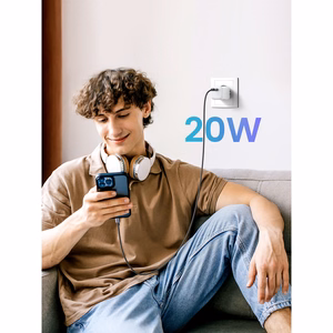 Lādētājs Ugreen CD318 20W GaN USB-C balts
