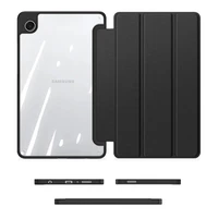 Korpuss Dux Ducis Toby Samsung X110/X115 Tab A9 8.7/X130/X135 Tab A11 8.7 melns