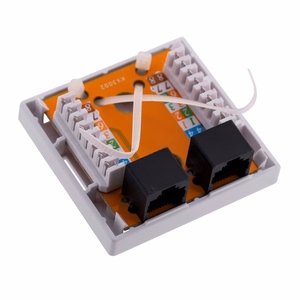 Alantec GN011 – virsapmetuma Cat 6 tīkla rozete, balta