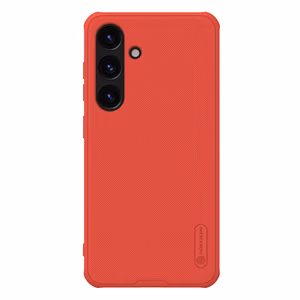Nillkin Super Frosted Shield Pro bruņots viedtālruņa apvalks Samsung Galaxy S24 - sarkans