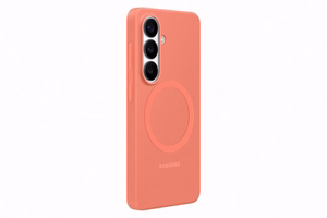 Samsung Силиконовый Магнитный Чехол для Samsung Galaxy S26, совместим с MagSafe - красный