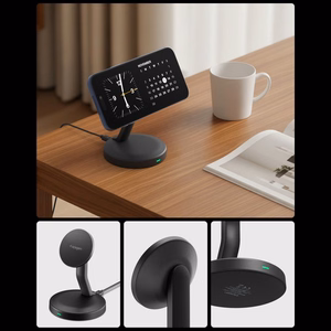 SPIGEN EF151MS ESSENTIAL MAGNETIC MAGSAFE WIRELESS CHARGER 15W melns