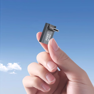 Wozinsky WPKF-01 USB-C - USB-C 40Gb/s 240W 8K OTG leņķa adapteris - pelēks