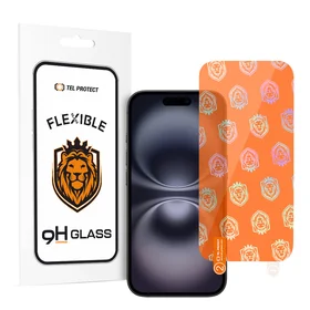 Tel Protect Best Flexible Hybrid rūdīts stikls Iphone 16