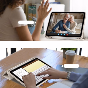 Tech-Protect SC Pen viedtālruņa apvalks iPad 10.9" 2022 - bēšs