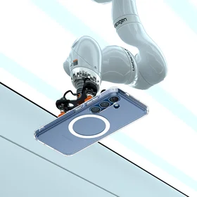 Spigen Ultra Hybrid Mag viedtālruņa apvalks Samsung Galaxy S25 - caurspīdīgs