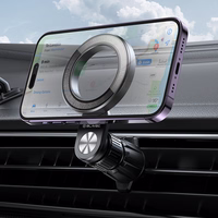 Blavec Automašīnas turētājs BH-03 magnētiskais gredzens pie ventilācijas (BH03-MAVRB) melns