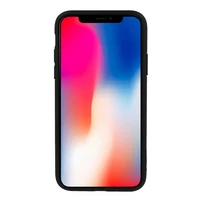 Viedtālruņa apvalks melns ar sarkanu svītru Samsung Galaxy A6 Plus 2018